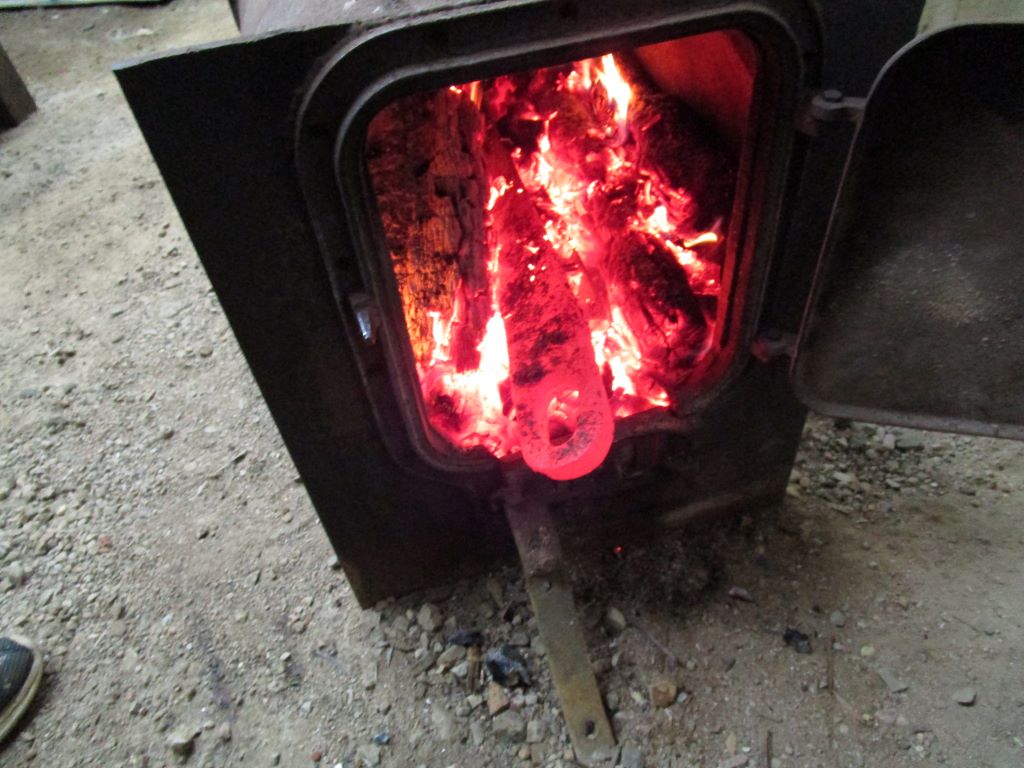 wood stove